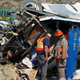 The crash scene in one case involving an RV with Goodyear G159 tires.